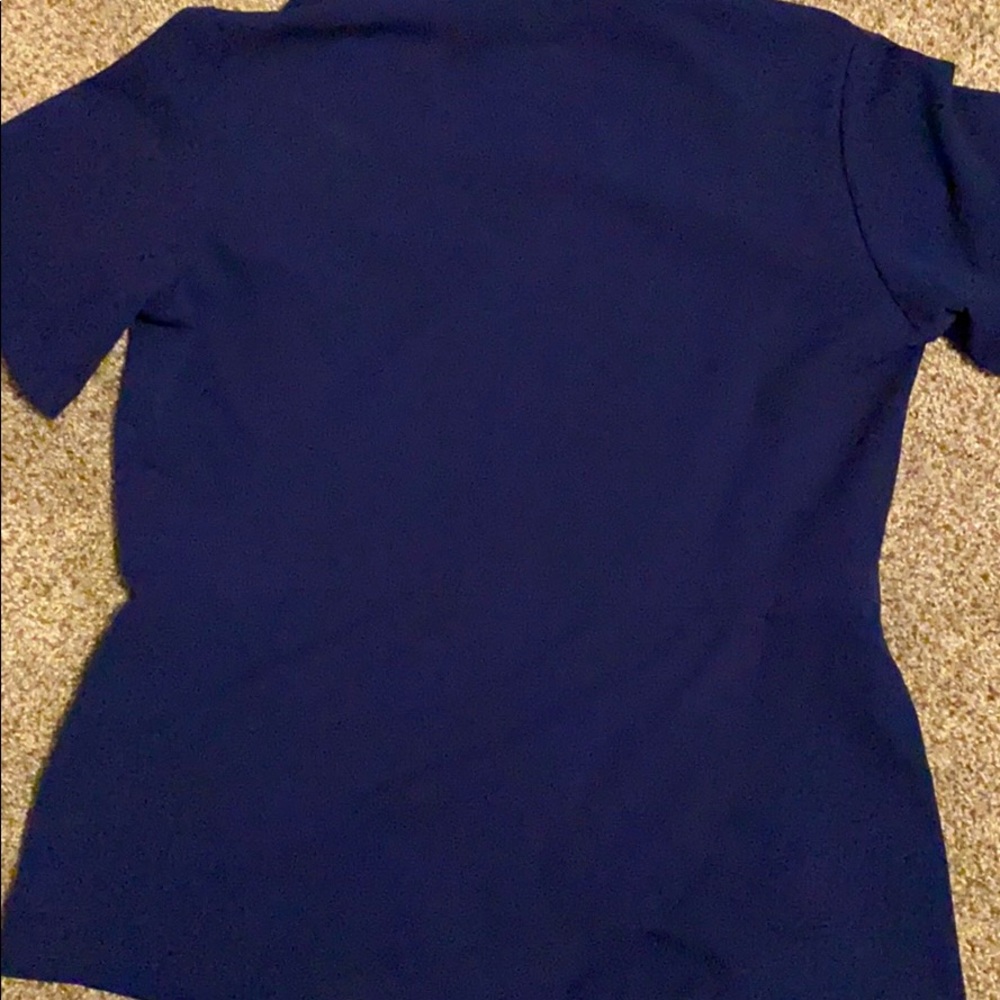 Figs Scrubs overlap back design Top